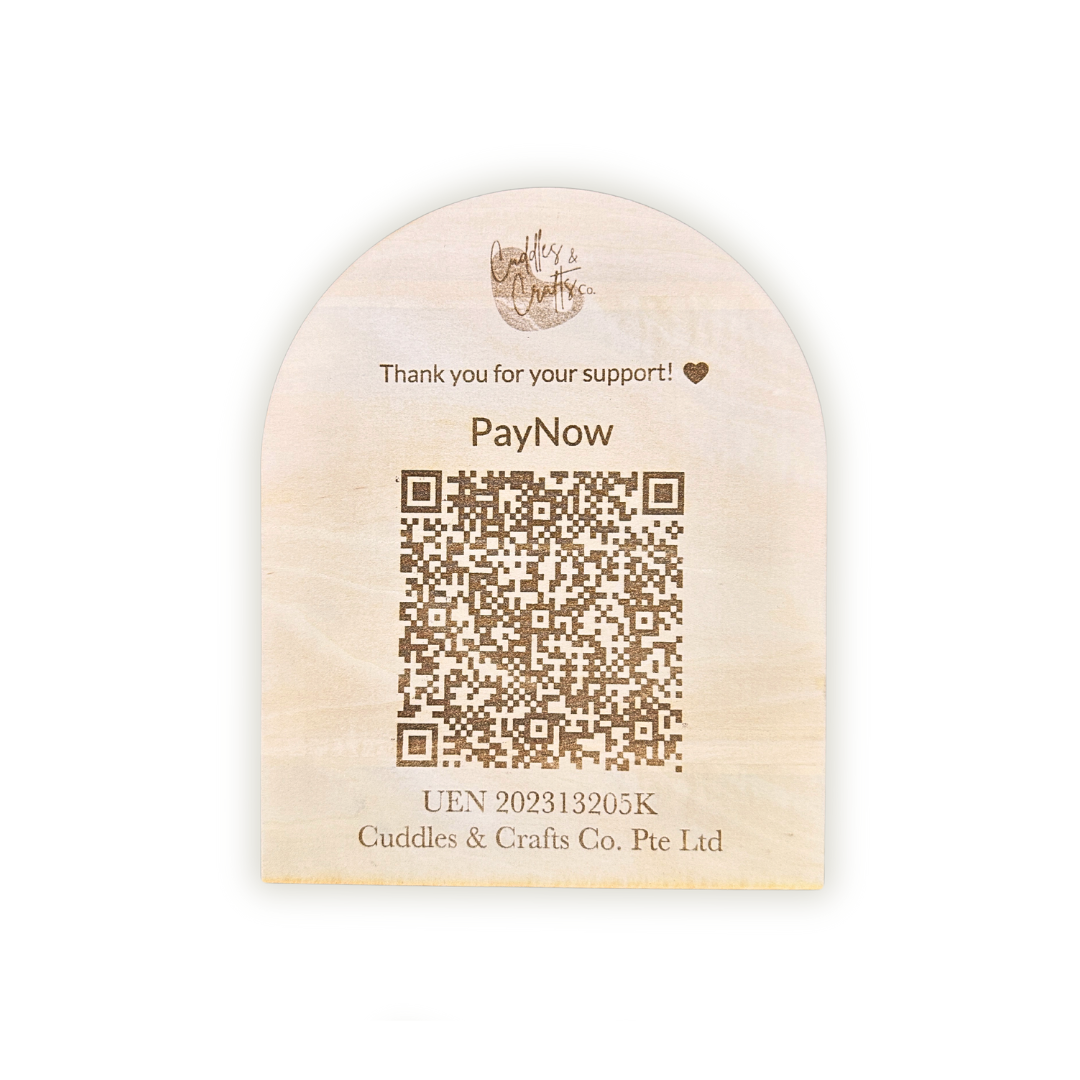 QR Code Dome Board with Easel Stand