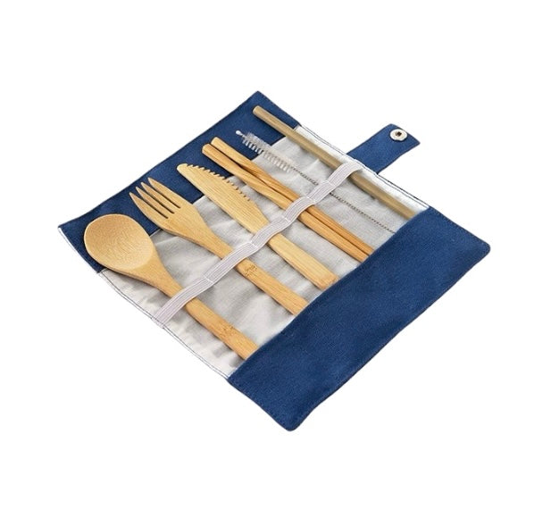 Personalised Wooden Cutlery Travel Set