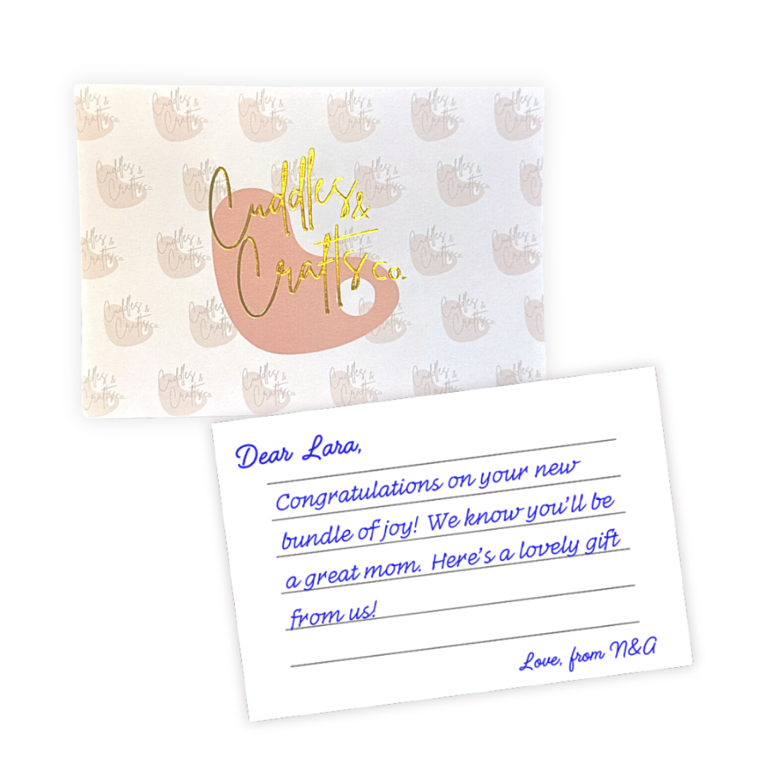 Gift Message Card