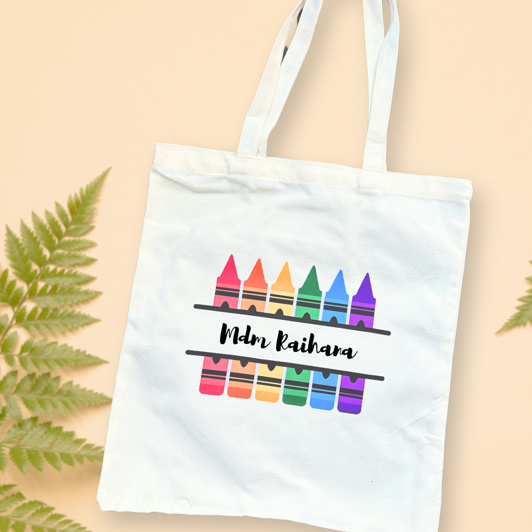 Teachers' Canvas Tote Bag – Teachers' Day Special